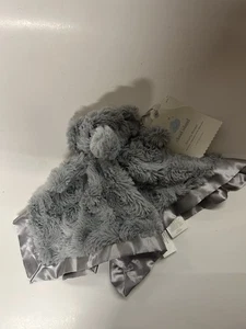 Cloud Island Grigio Elefante Neonato Coperta Raso Bersaglio Sicurezza Lovey Nuova - Foto 1 di 4