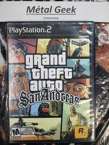 Grand Theft Auto San Andreas Ps2 NoManual FR testé livraison gratuite au Canada !! - Photo 1 sur 7