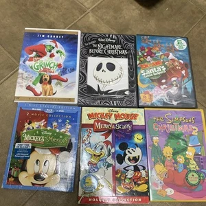 Movie DVD Lot The Christmas Story, Santa Claus, The Grinch , 6 ,-New - Picture 1 of 2