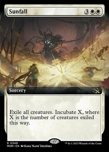 Sunfall - Extended Art Magic mtg Light Play, English March of the Machine x1 - Picture 1 of 1