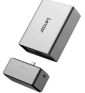 Lexar Workflow Go Przenośna obudowa zapasowa z 2 wnękami modułów z baterią 5000mAh - Zdjęcie 1 z 2
