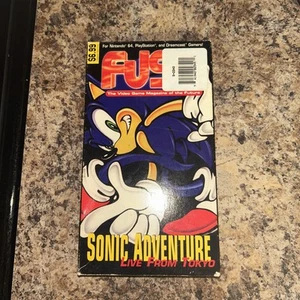 Fuse: The Video Game Magazine Vo. 1 Issue 1 VHS Tape Sonic Adventures 1998 Rare - Picture 1 of 3