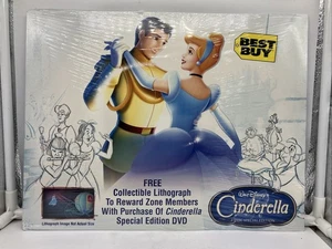 Disneys Cinderella Lithographie - 11" x 14" - Best Buy exklusiv - versiegelt - Bild 1 von 2