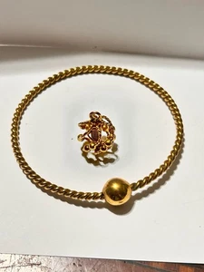 Sacred Cubit Light-Life Personal Energy Harmonizer, 24K Gold Plated - Picture 1 of 10