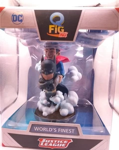 Q-fig Max-DC Superman & Batman Figure-World’s Finest Justice League - SEALED! - Picture 1 of 5