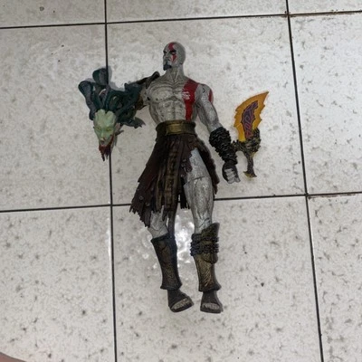 NECA God of War Kratos 8” With Medusa Head And Swords Action Figure Loose - Image 1 of 4