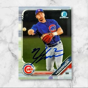 Bowman Chrome Auto #BCP-59 Cubs 2019 firmado por Nico Hoerner - Imagen 1 de 1