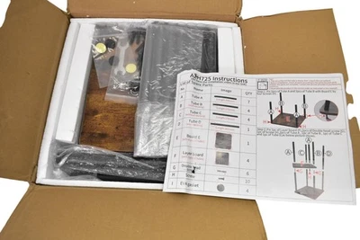 AZH725 Soporte para plantas de 3 niveles Estante de exhibición interior Madera Metal Industrial Estante de esquina Foto 1 de 4