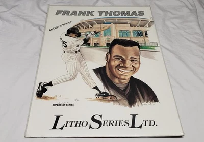 Frank Thomas Limited Edition Becky Kinloch Artist Proof Signed Poster ( 3/333 ) - Image 1 of 4