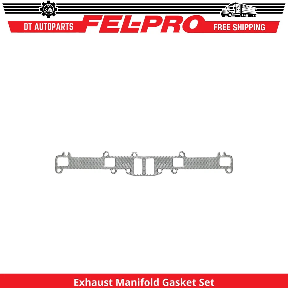 For 1961-1965 Ford Falcon Sedan Delivery Exhaust Manifold Gasket Set Fel-Pro - Image 1 of 1