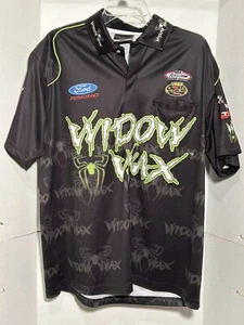 Widow Wax JEGS ALL STAR TOUR Ford Arca Racing Button Up Racing Shirt Large - Picture 1 of 5