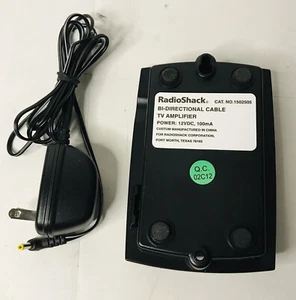RadioShack Bi-Directional Cable TV Amplifier - AS IS - UNTESTED - Picture 1 of 6