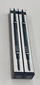 2x NYX Micro Brow Pencil MBP07 Espresso .003 oz / .09 g NIB - Picture 1 of 5