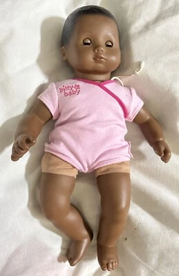 American Girl Bitty Baby African American 15” Diaper Pink Bodysuit 2014 - Image 1 of 4