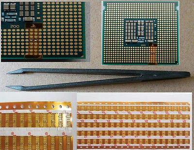 Los von 100 x Adapter LGA 771-775 XEON Mod zu Core 2 Quad CPU - mod Aufkleber - Bild 1 von 4