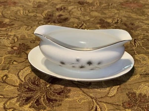 Creative - Platinum Star Burst -Fine China -Japan, 1014, Gravy Boat - Picture 1 of 8