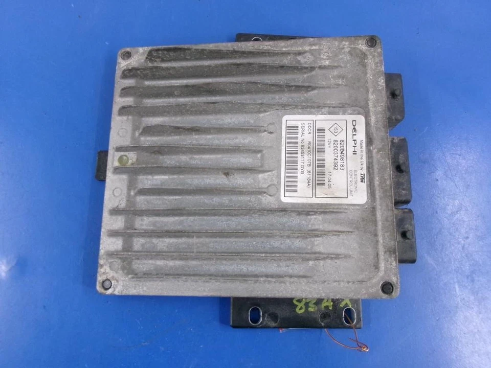 NISSAN ALMERA II N16 8200498183 Unité de Contrôle du Moteur 2006 28133787 - Immagine 1 di 4