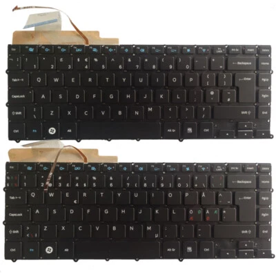 Teclado nórdico Reino Unido Noruega NUEVO para Samsung NP900X4 NP900X4B NP900X4C NP900X4D Foto 1 de 4