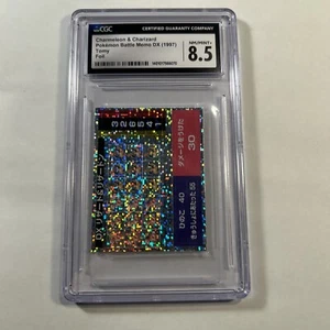 1997 Charmeleon & Charizard Pokémon Tomy Battle Memo DX Japanese CGC 8.5 - Picture 1 of 6