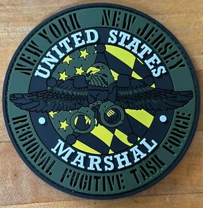 US Marshals Service - Vintage NY/NJ FTF Vinyl 4,0 Zoll - Original *Kokopelli Patch* - Bild 1 von 1