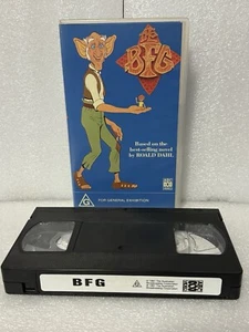 The BFG (Big Friendly Giant) Roald Dahl (1992) ABC Video VHS (VGC/NM) 88 Mins - Picture 1 of 6