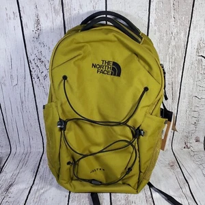 The North Face Jester Backpack Bookbag Sulphur Moss Green Laptop Day Pack - Picture 1 of 12