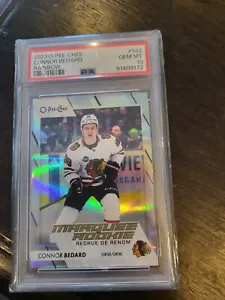 2023-24 O-Pee-Chee Connor Bedard RC #582 - SP OPC Marquee /350 PSA 10 GEM MINT - Bild 1 von 2