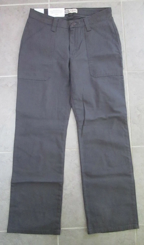 Wrangler Riggs Workwear Women's Charcoal Comfort Boot Cut Work Pants - 3WF04CH
