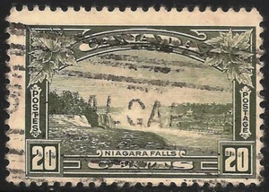 Canada #225 (A84) FVF USED - 1935 20c Niagara Falls - Picture 1 of 1