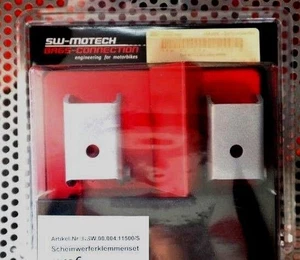 HAWK Scheinwerferklemmenset, SW-Motech, silber, 22 mm - Bild 1 von 1