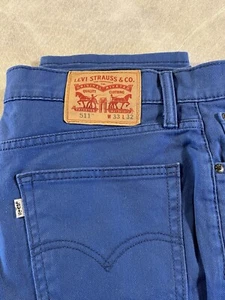 Levi's 511 Skinny Jeans Periwinkle Blue, New, No Tags - Picture 1 of 4