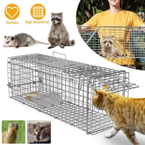 Profi-Marderfalle Lebendfalle Waschbärfalle Fuchs Katzen Kaninchen Ratten-Falle - Bild 1 von 12