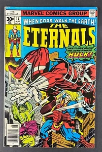 Eternals (1976) #14 FN/VF (7.0) 1st Cosmic Hulk/Robot Jack Kirby Cover & Art - Picture 1 of 2