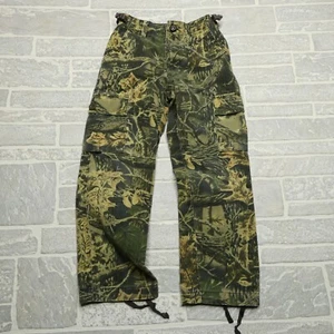 Cabelas Hunting Cargo Pants Youth Size 8 Seclusion 3D Camo Canvas Cotton - Picture 1 of 7