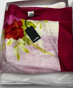 Peacebird 100 % Silk Scarf 34”x34” - Picture 1 of 3