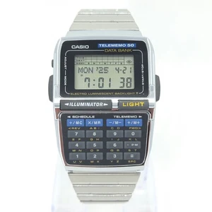 NOS CASIO DBC-630 DATA BANK CALCULATOR VINTAGE DIGITAL WATCH 1995 - Picture 1 of 14