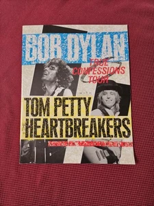 Bob Dylan Tom Petty & The Heartbreakers True Confessions 1986 Tour Book Program - Picture 1 of 3
