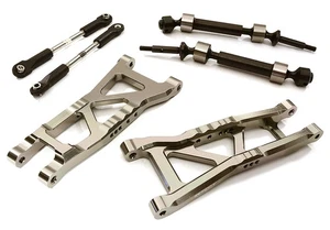 Billet Extended Rear Suspension Kit + Antriebswellen für Traxxas 1/10 Slash 2WD 2555 - Bild 1 von 3