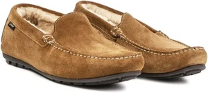 Loake Mens Guards hellbraune Wildleder Hausschuhe Herren Hausschuhe - Größe 11F - Bild 1 von 4