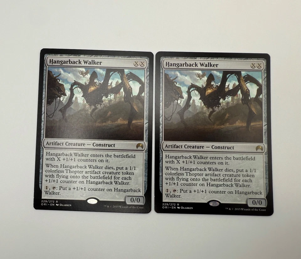 2x Magic: The Gathering Hangarback Walker  Rare Regular - Image 1 of 1