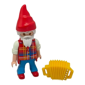 sympa nain / lutin avec accordéon 70025 série 15  playmobil ( noël  ) 2933 - Picture 1 of 1