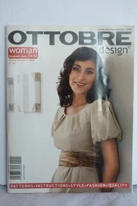OTTOBRE Design Woman sizes 34-52 Sewing Magazine w/Patterns Spring/Summer 2009 - Foto 1 di 4
