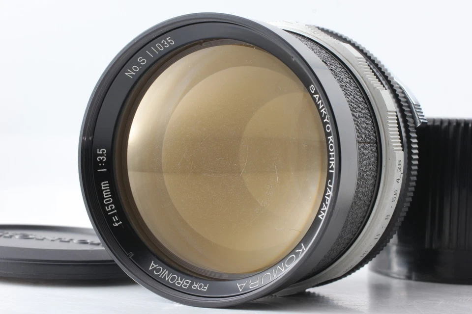 [Exc] Lente Komura 150 mm F/3,5 para Zenza Bronica S S2 S2A EC TL de JAPÓN Foto 1 de 4