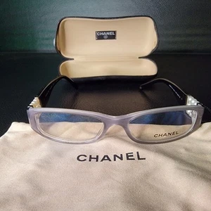 Occhiali da vista Chanel Collection Perle 3155 H oro nero rari con scatola e custodia** - Foto 1 di 18
