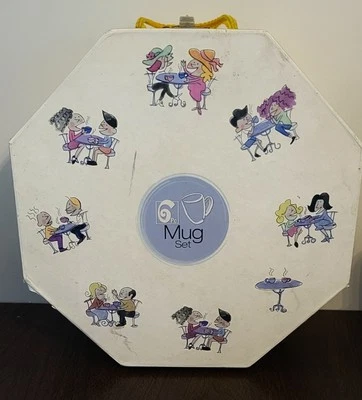 Juego de regalo taza de gres latte alta tiempo ilimitado de café galería 6 mesas Foto 1 de 4