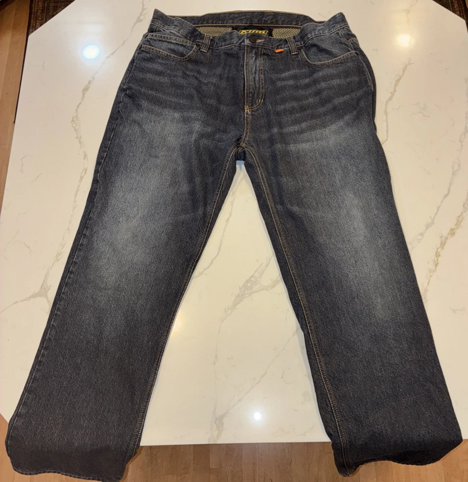 Pantalones de mezclilla para hombre KLIM K Fifty 2 motocicleta D30 almohadillas talla 40 Cordura Foto 1 de 4