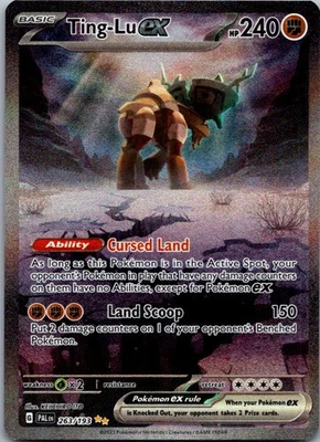 Ting-Lu ex - Special Illustration Rare SV02: Paldea Evolved 263/193 NM NM-LP - Image 1 of 2