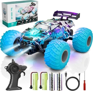 RC Cars,Remote Control Car Truck for Kids Boys Ages 4-7 8-12 Graffiti Blue  - Picture 1 of 7