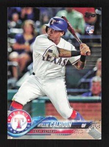 Willie Calhoun RC 2018 Topps   Texas Rangers #245