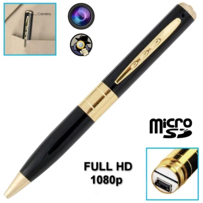 PENNA CON TELECAMERA REGISTRA AUDIO VIDEO FULL HD FOTO CAMERA 2022